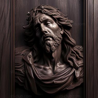 3D model st jesus (STL)